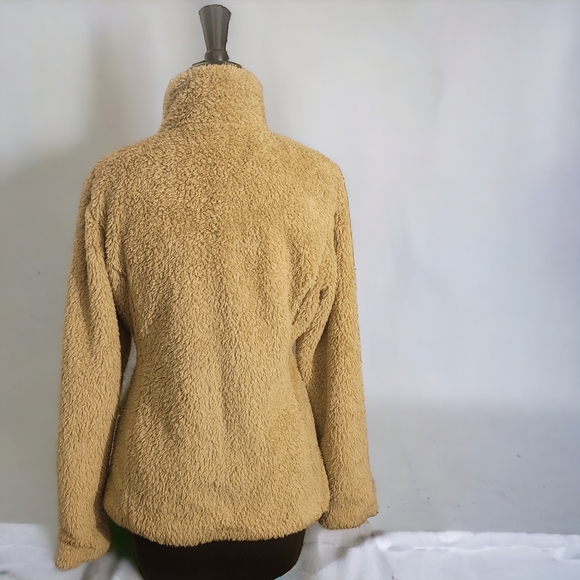 Patagonia fleece jacket tan size womans small - Picture 2 of 8